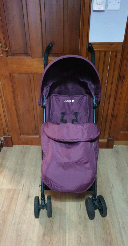 purple cuggl stroller